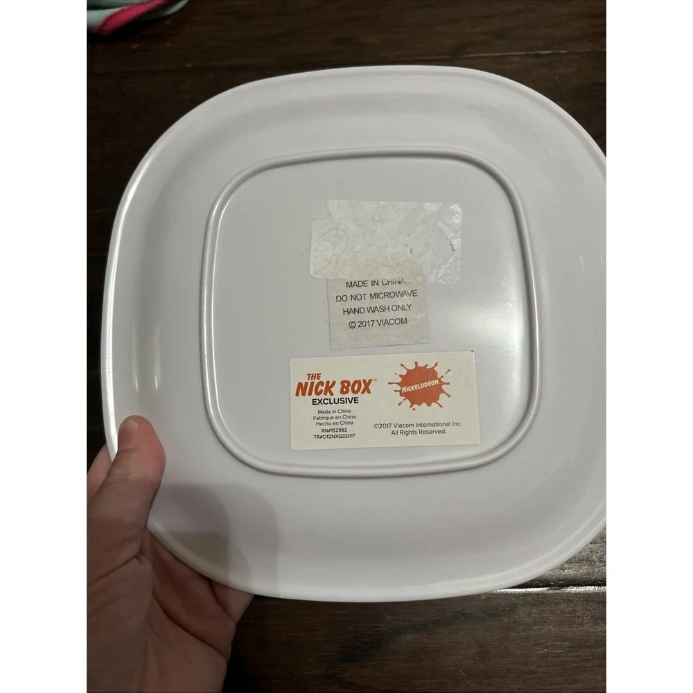 2017 Angry Beavers Dinner Plate Nick Box Exclusive Nickelodeon Plastic 8.5 in